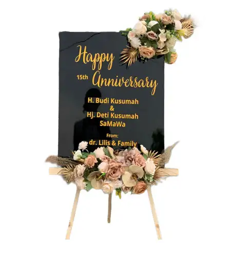 Papan Bunga Akrilik Bagjasari